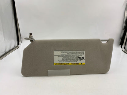 2005-2006 Toyota Camry Passenger Sun Visor Sunvisor Gray OEM B02B59002