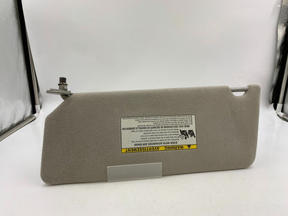 2005-2006 Toyota Camry Passenger Sun Visor Sunvisor Gray OEM B02B59002