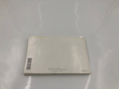 2012 Nissan Sentra Owners Manual OEM B02B59010