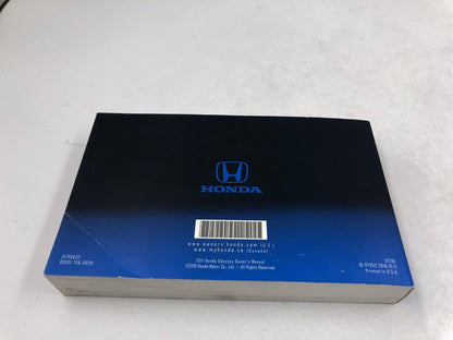 2011 Honda Odyssey Owners Manual OEM B02B59011