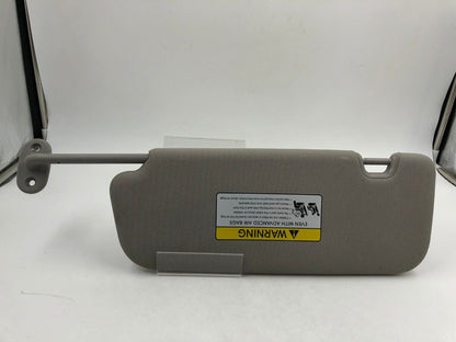 2014-2016 Kia Forte Passenger Sun Visor Sunvisor Gray OEM B02B58003