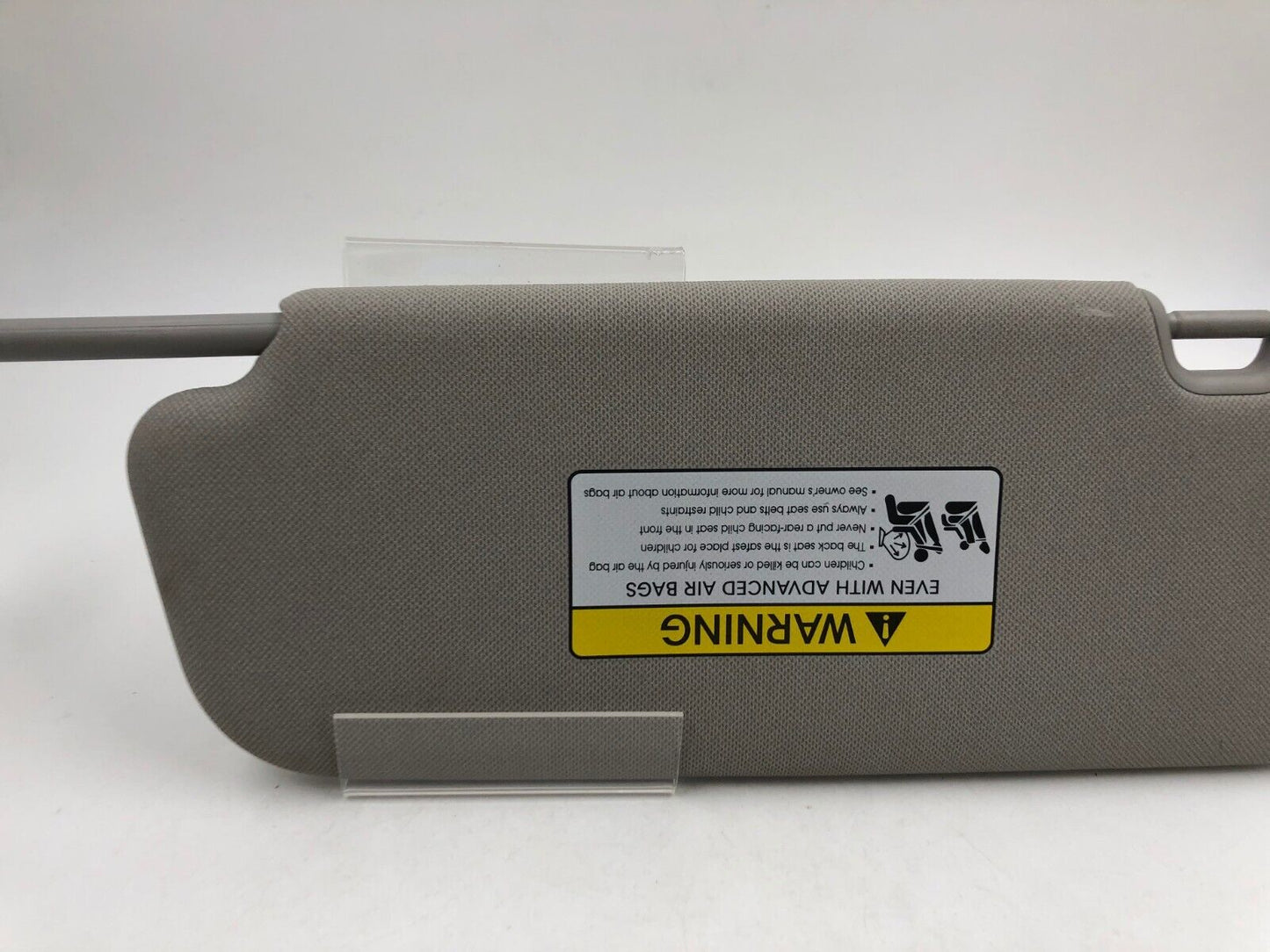 2014-2016 Kia Forte Passenger Sun Visor Sunvisor Gray OEM B02B58003