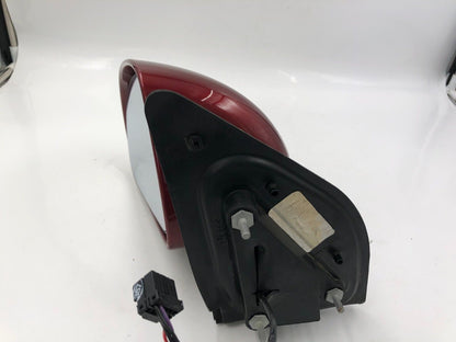 2017 Jeep Compass Driver Side View Power Door Mirror Red OEM A03B48081