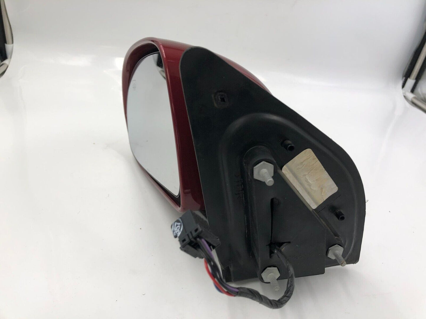 2017 Jeep Compass Driver Side View Power Door Mirror Red OEM A03B48081