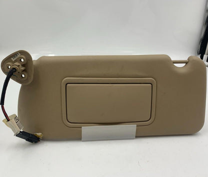 2004-2009 Cadillac SRX Driver Sunvisor Illuminated Brown OEM A03B63007