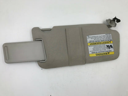 2010-2014 Subaru Legacy Driver Sun Visor Sunvisor Gray Illuminated OEM A03B69008