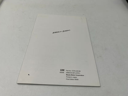 2007 Mazda 3 Owners Manual Sat with Case OEM A03B69009