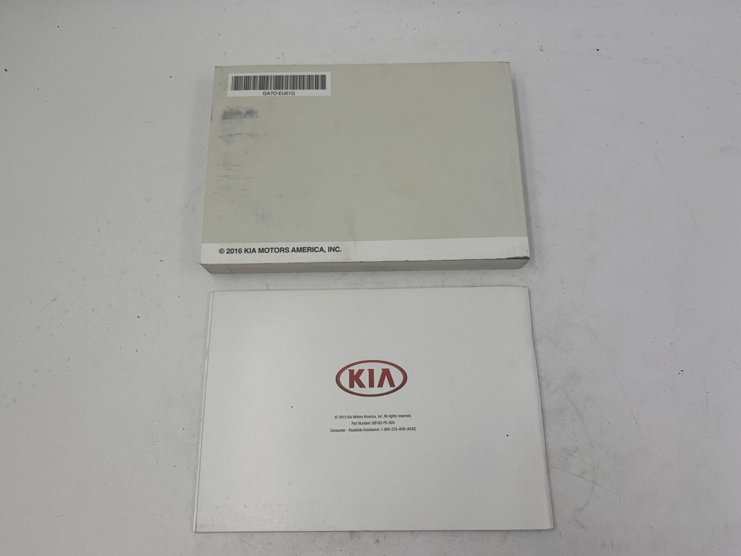 2016 Kia Forte Owners Manual Set with Case OEM B01B51036