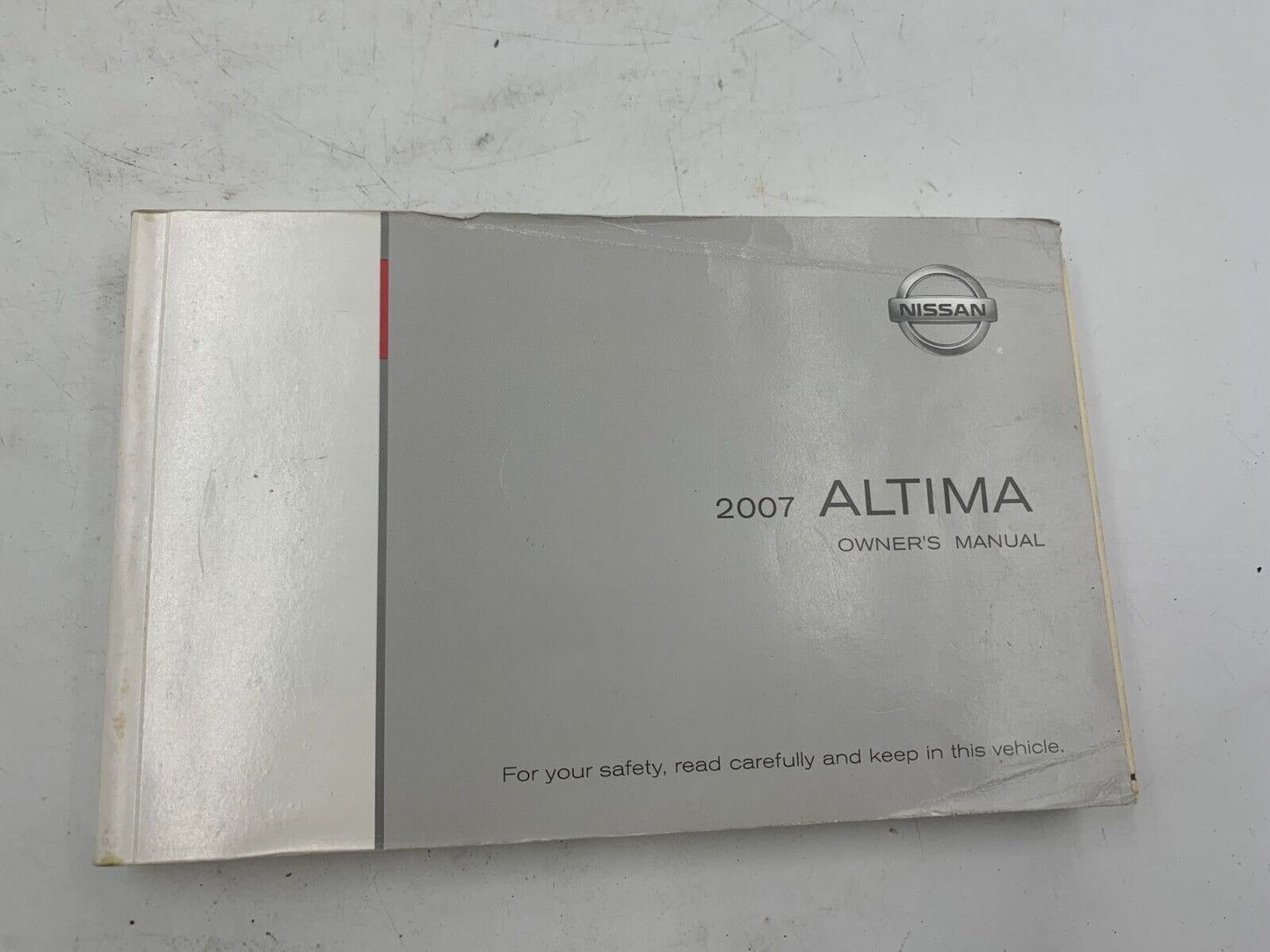 2007 Nissan Altima Owners Manual Set with Case OEM B01B51038