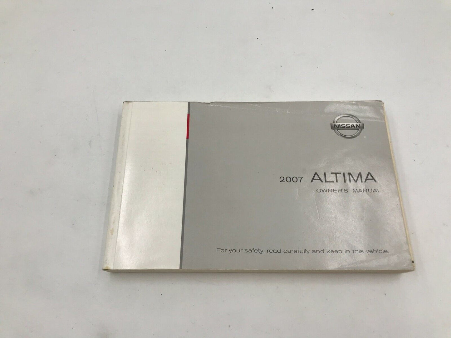 2007 Nissan Altima Owners Manual Set with Case OEM B01B51038