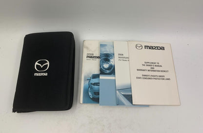 2008 Mazda 6 Owners Manual Set with Case OEM B01B51039