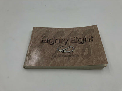 1998 Oldsmobile Eighty Eight Owners Manual Set with Case OEM G03B27070