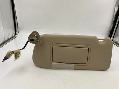 2004-2009 Cadillac SRX Driver Sun Visor Sunvisor Beige Illuminated OEM A04B70011