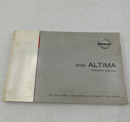 2005 Nissan Altima Owners Manual OEM A04B60003