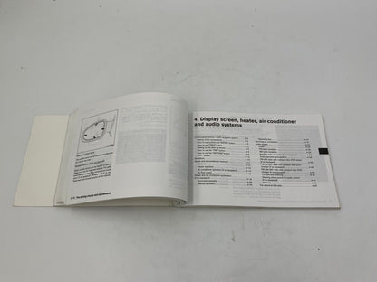 2005 Nissan Altima Owners Manual OEM A04B60003