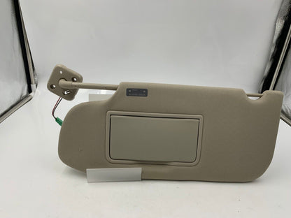 2012 Ford Taurus Driver Sun Visor Sunvisor Gray Illuminated OEM A04B60007