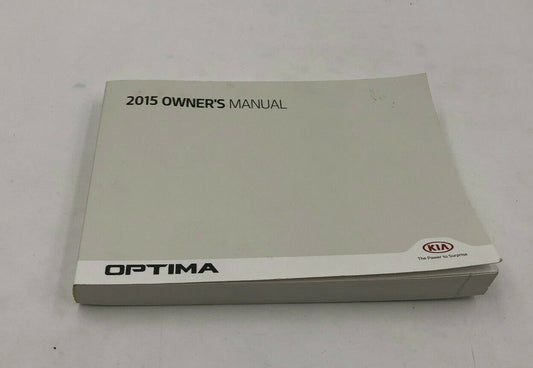 2015 Kia Optima Sedan Owners Manual Handbook OEM A04B60009