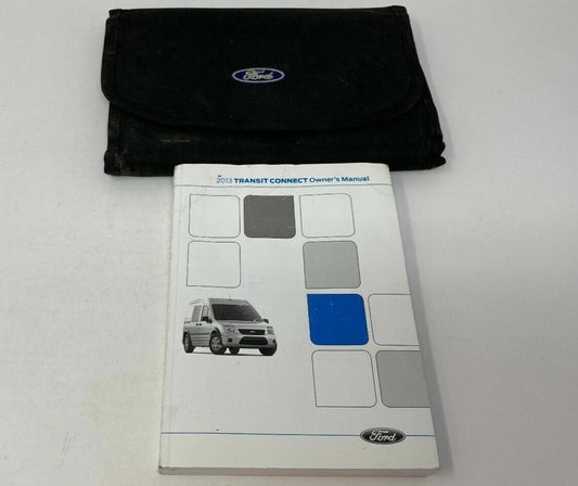 2013 Ford Transit 1500 Owners Manual with Case OEM A03B68009