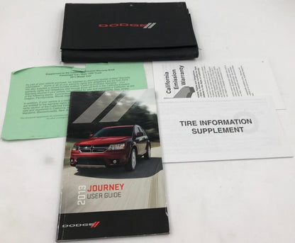 2013 Dodge Journey Owners Manual Set with Case OEM B03B20030