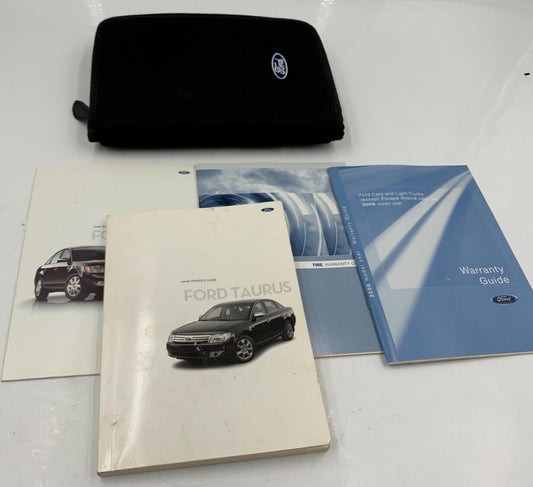 2008 Ford Taurus Owners Manual Set with Case OEM B03B20031