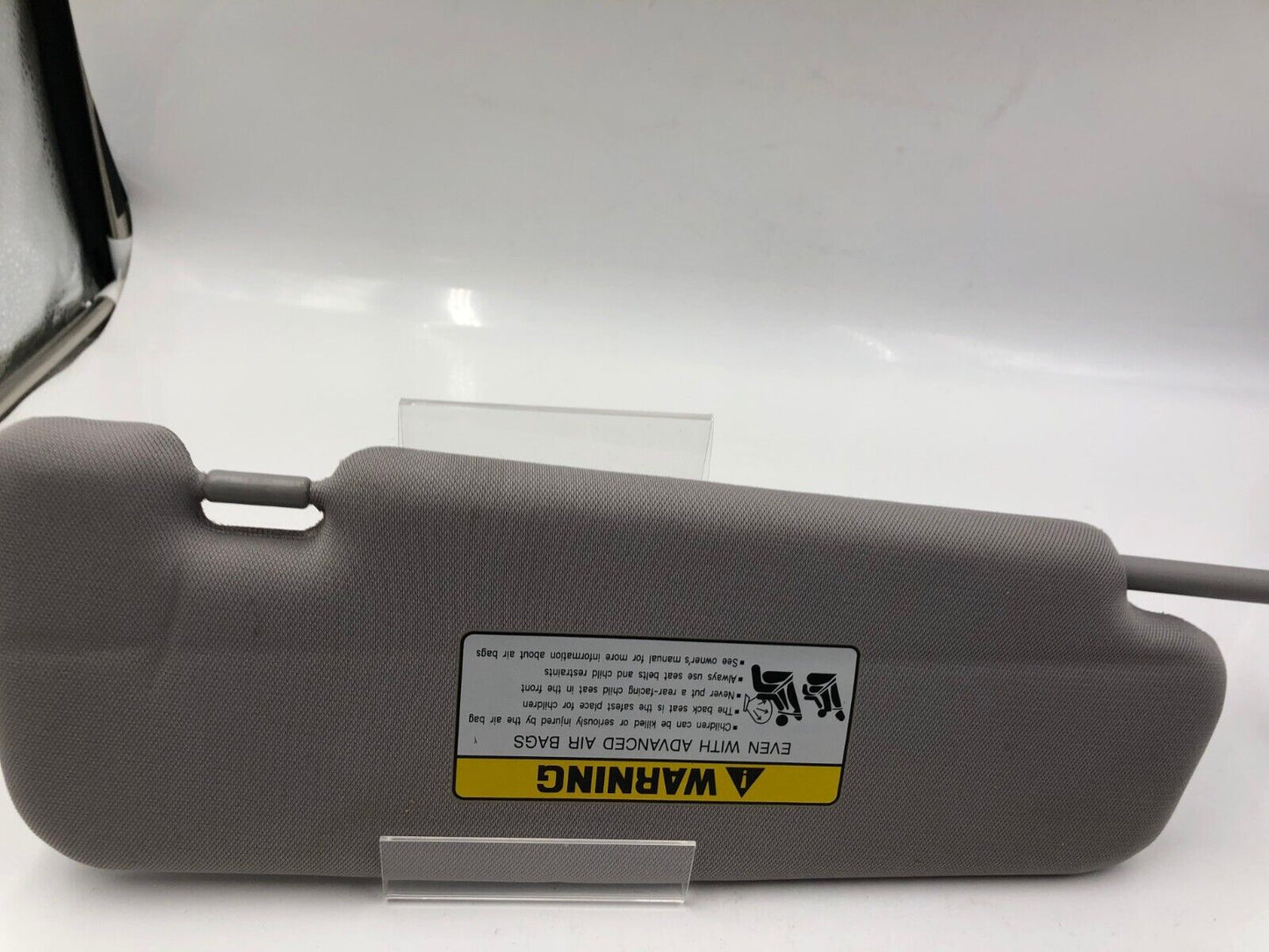 2011-2015 Hyundai Sonata Driver Sun Visor Sunvisor Gray Illuminated A04B61002