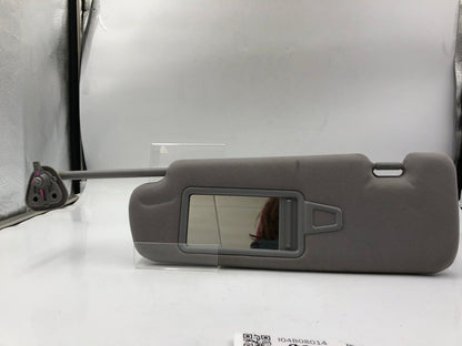 2011-2015 Hyundai Sonata Driver Sun Visor Sunvisor Gray Illuminated A04B61002