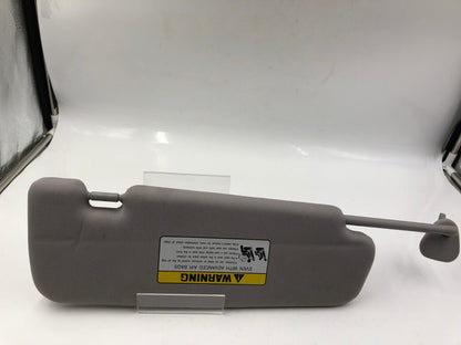 2011-2015 Hyundai Sonata Driver Sun Visor Sunvisor Gray Illuminated A04B61002