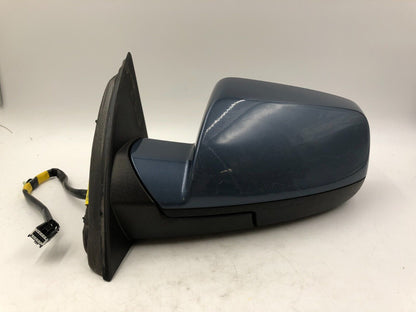 2010-2011 GMC Terrain Driver Side View Power Door Mirror Blue H02B18058