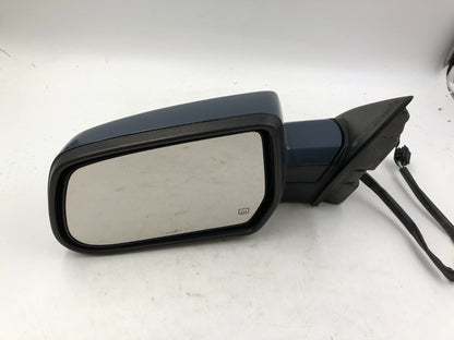 2010-2011 GMC Terrain Driver Side View Power Door Mirror Blue H02B18058