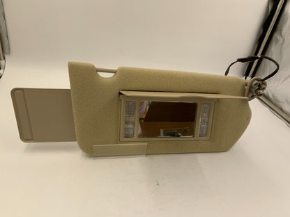 2000-2005 Chevrolet Impala Passenger Sunvisor Beige Illuminated OEM B04B16050