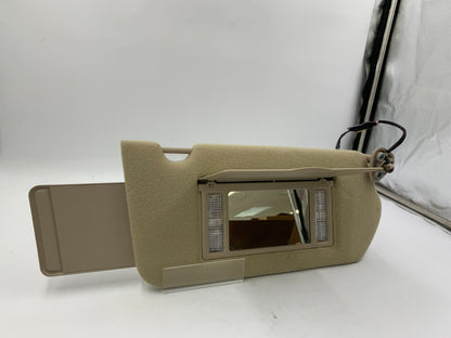 2000-2005 Chevrolet Impala Passenger Sunvisor Beige Illuminated OEM B04B16050