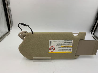 2000-2005 Chevrolet Impala Passenger Sunvisor Beige Illuminated OEM B04B16050