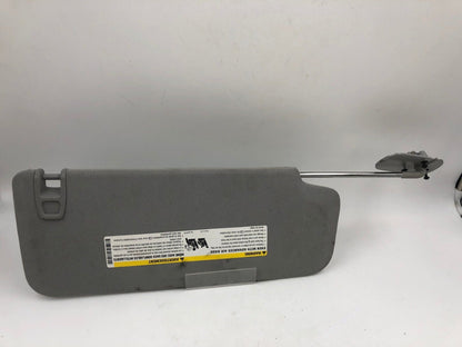 2014-2019 Chevrolet Silverado 1500 Driver Sun Visor Sunvisor Gray OEM B03B69004