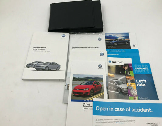 2017 Volkswagen Jetta GLI Owners Manual Set with Case OEM B03B68008