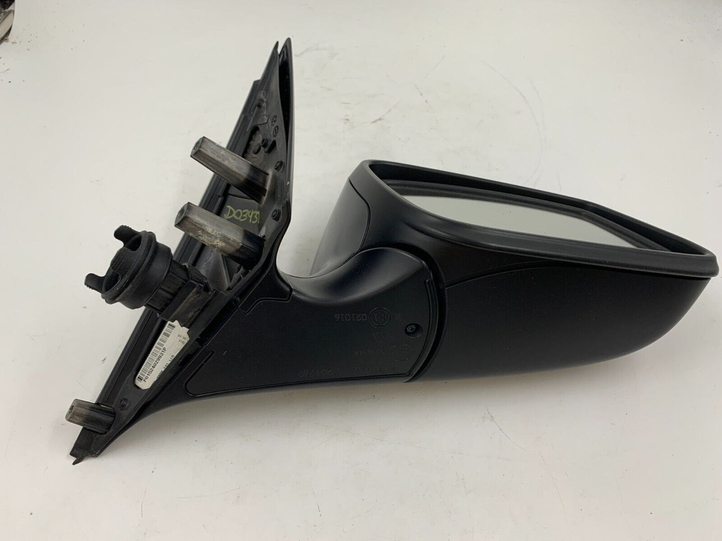 2010-2012 BMW 750i Passenger Side View Power Door Mirror Black OEM B03B57005