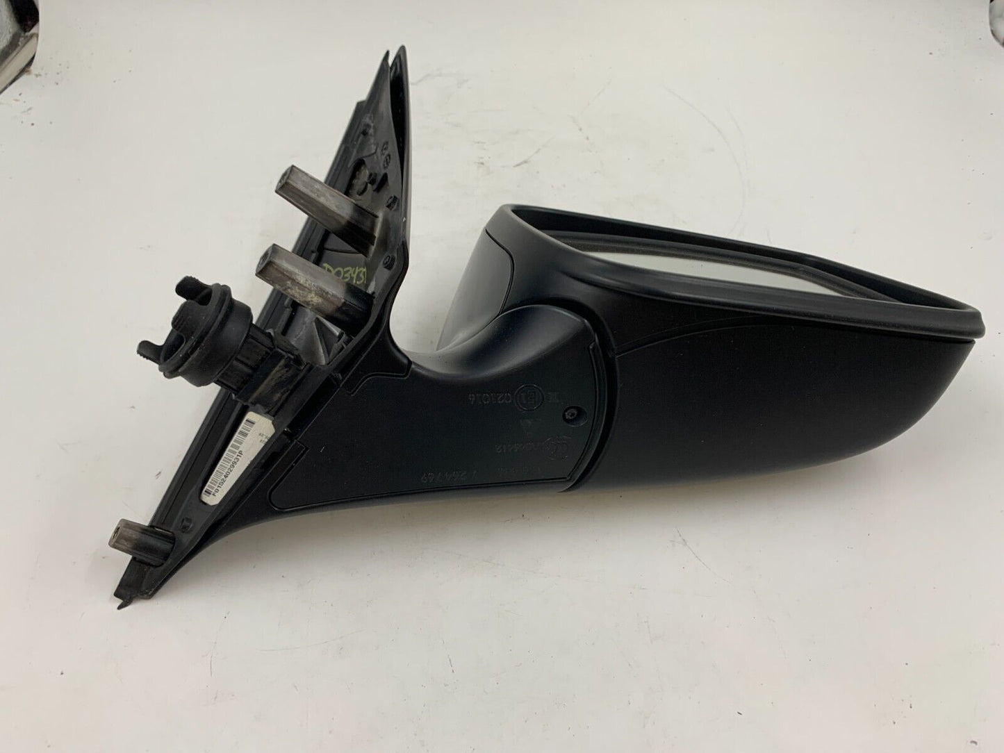 2010-2012 BMW 750i Passenger Side View Power Door Mirror Black OEM B03B57005