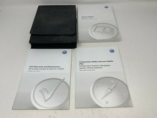 2017 Volkswagen Jetta GLI Owners Manual Set with Case OEM B03B57006