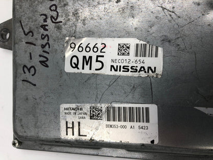 2014-2017 Nissan Rogue Engine Control Module Unit ECU ECM OEM B03B66004