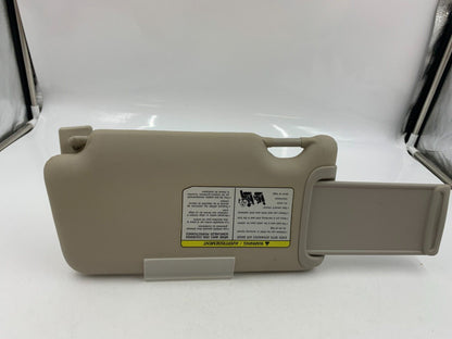 2013-2015 Nissan Versa Sedan Passenger Sun Visor Sunvisor Gray OEM B04B03052