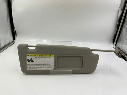 2009-2012 Audi A4 Passenger Sun Visor Sunvisor Gray Illuminated OEM B03B60004