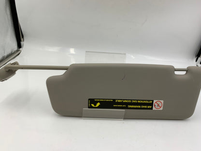 2009-2012 Audi A4 Passenger Sun Visor Sunvisor Gray Illuminated OEM B03B60004