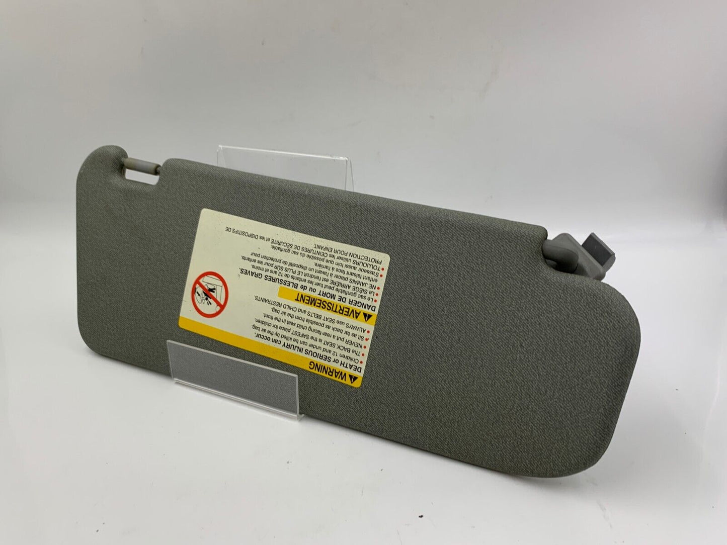 2005-2010 Pontiac Wave Driver Sun Visor Sunvisor Gray OEM B03B59003