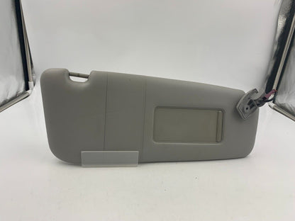 2004-2007 BMW 530i Passenger Sun Visor Sunvisor Gray Illuminated OEM F02B16016