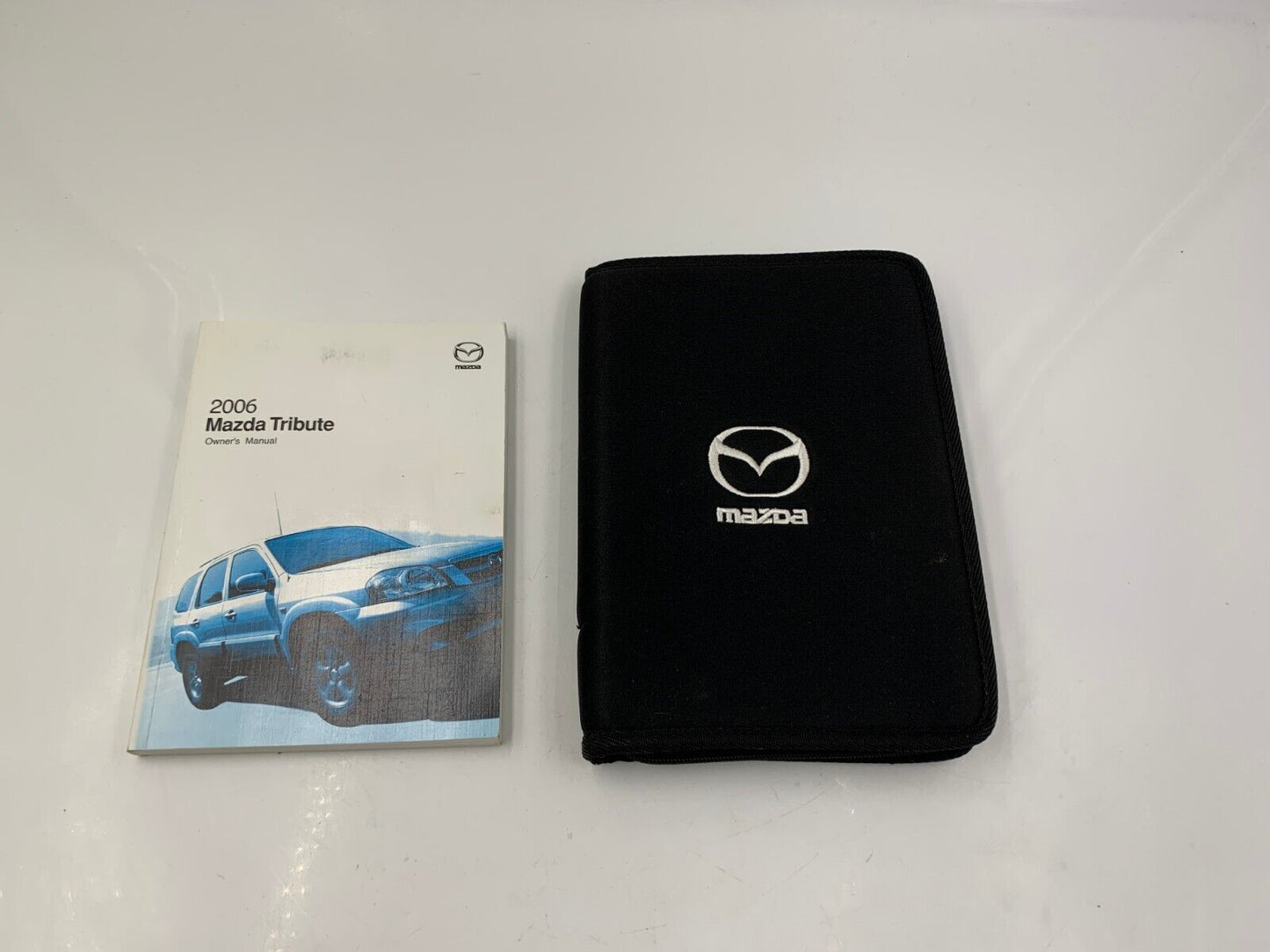 2006 Mazda Tribute Owners Manual Handbook with Case OEM F04B24002