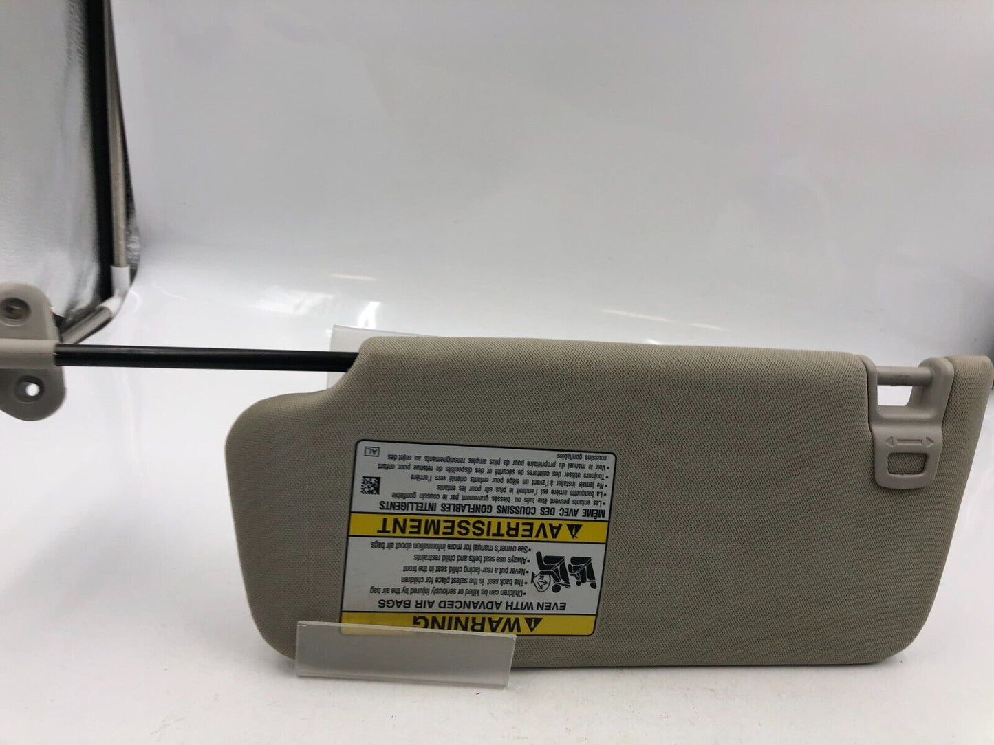 2015-2022 Subaru Legacy Passenger Sun Visor Sunvisor Gray Illuminated C02B16067