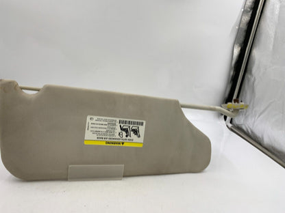 2011-2014 Dodge Avenger Driver Sun Visor Sunvisor Gray OEM C02B16070