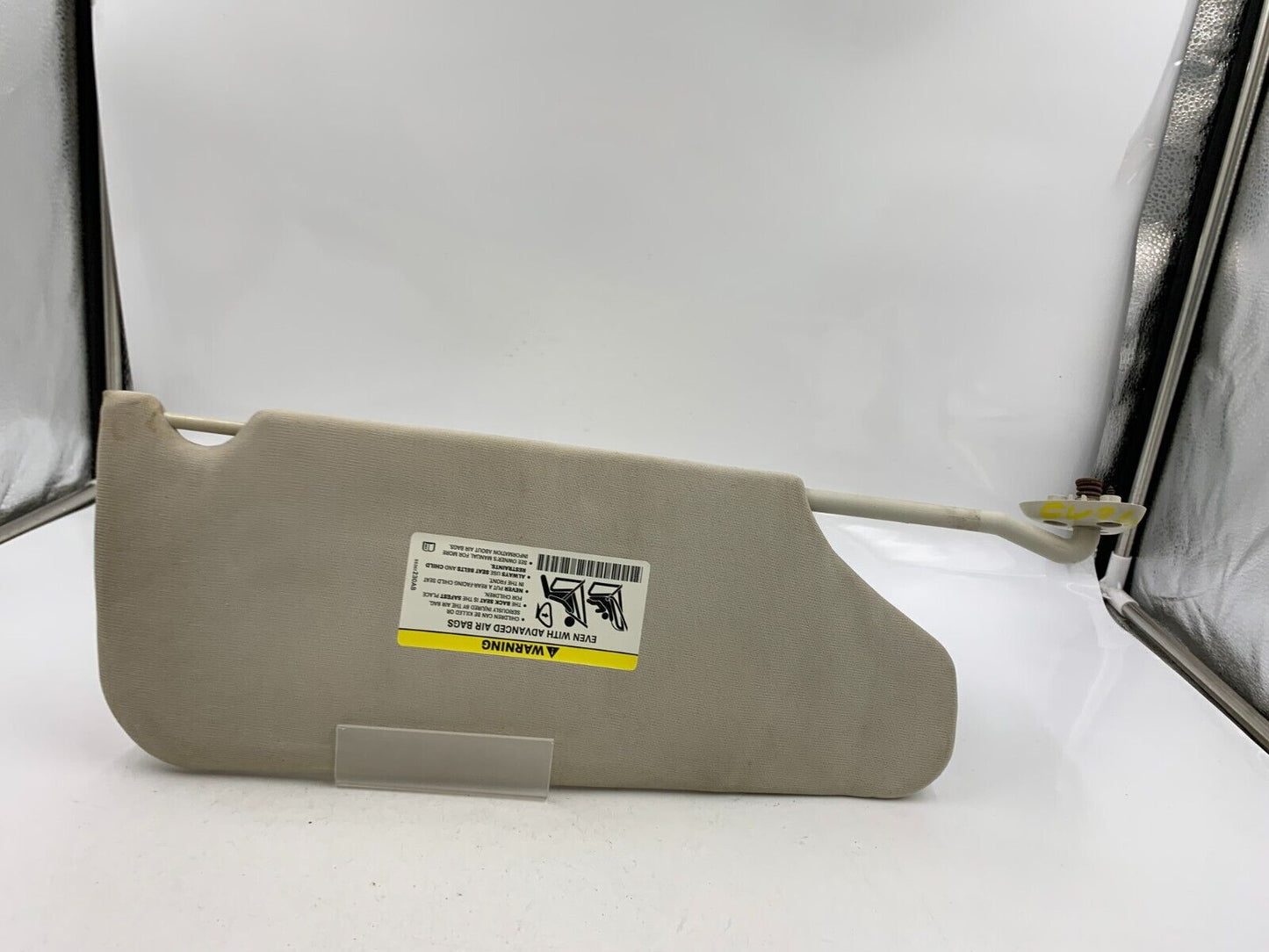 2011-2014 Dodge Avenger Driver Sun Visor Sunvisor Gray OEM C02B16070