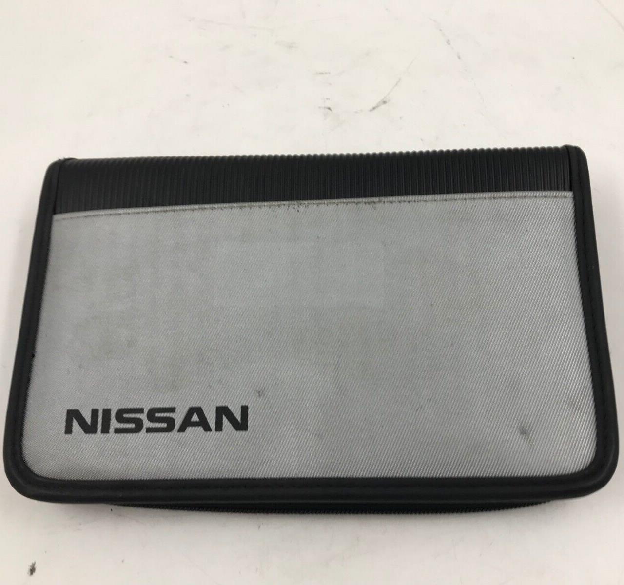 Nissan Owners Manual Case Only OEM C02B38015