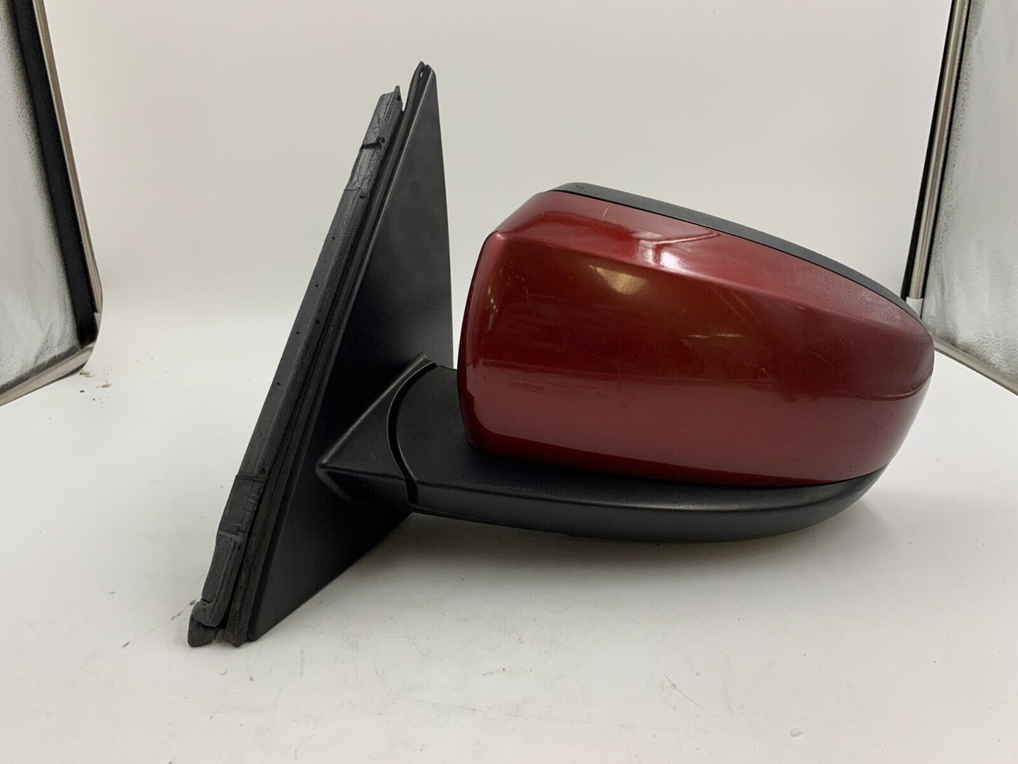 2007-2013 BMW X5 Driver Side View Power Door Mirror Red OEM C02B42002