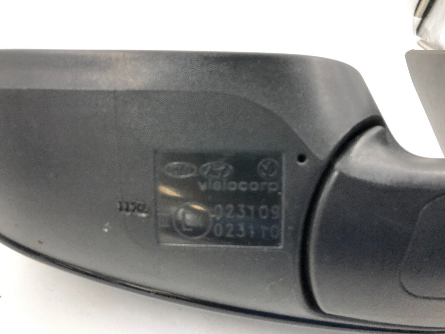 2010-2013 Kia Forte Driver Side View Manual Door Mirror Black OEM C01B30044